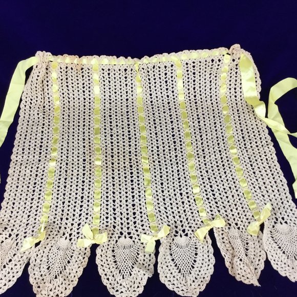 Vintage Other - Handmade vintage knit  apron